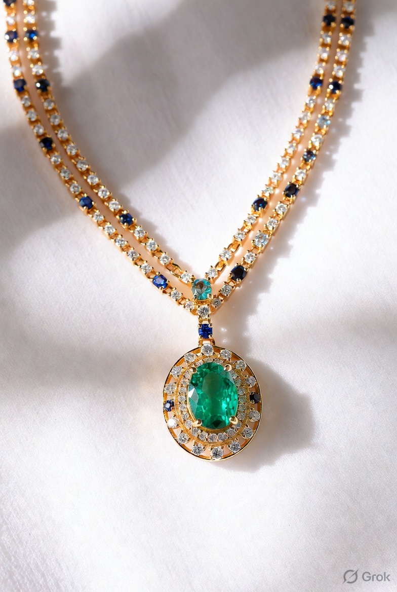 Emerald Royal Pendant