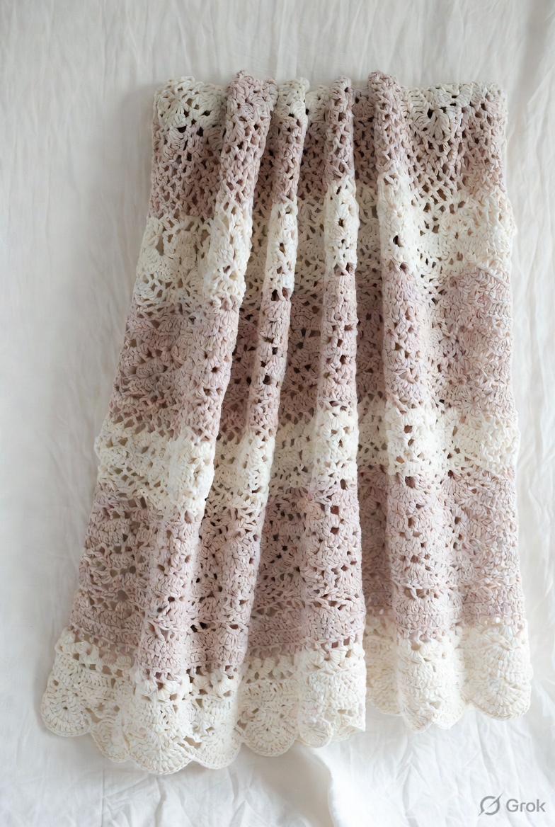 Blush Crochet Leg Warmers