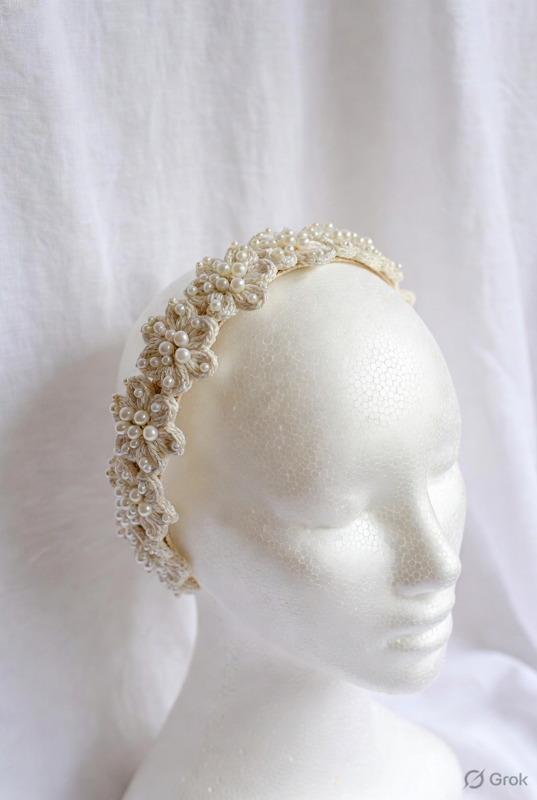 Pearl Crown Hairband