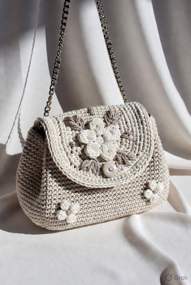Vintage Blossom Handbag