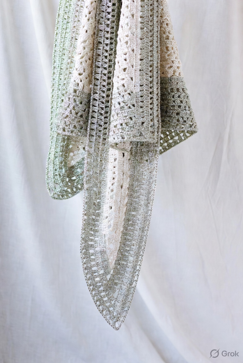 Sage Thread Stole