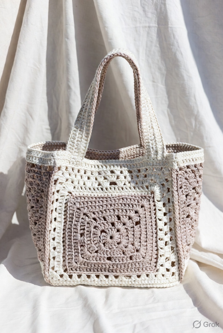 Ivory Thread Tote