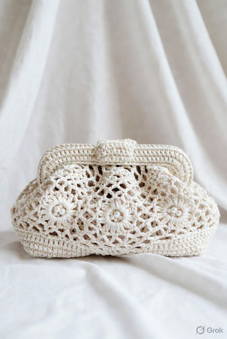 Royal Lace Clutch