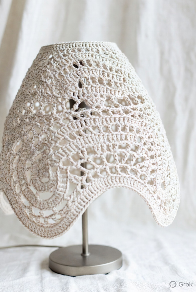 Candlelight Crochet Pouch